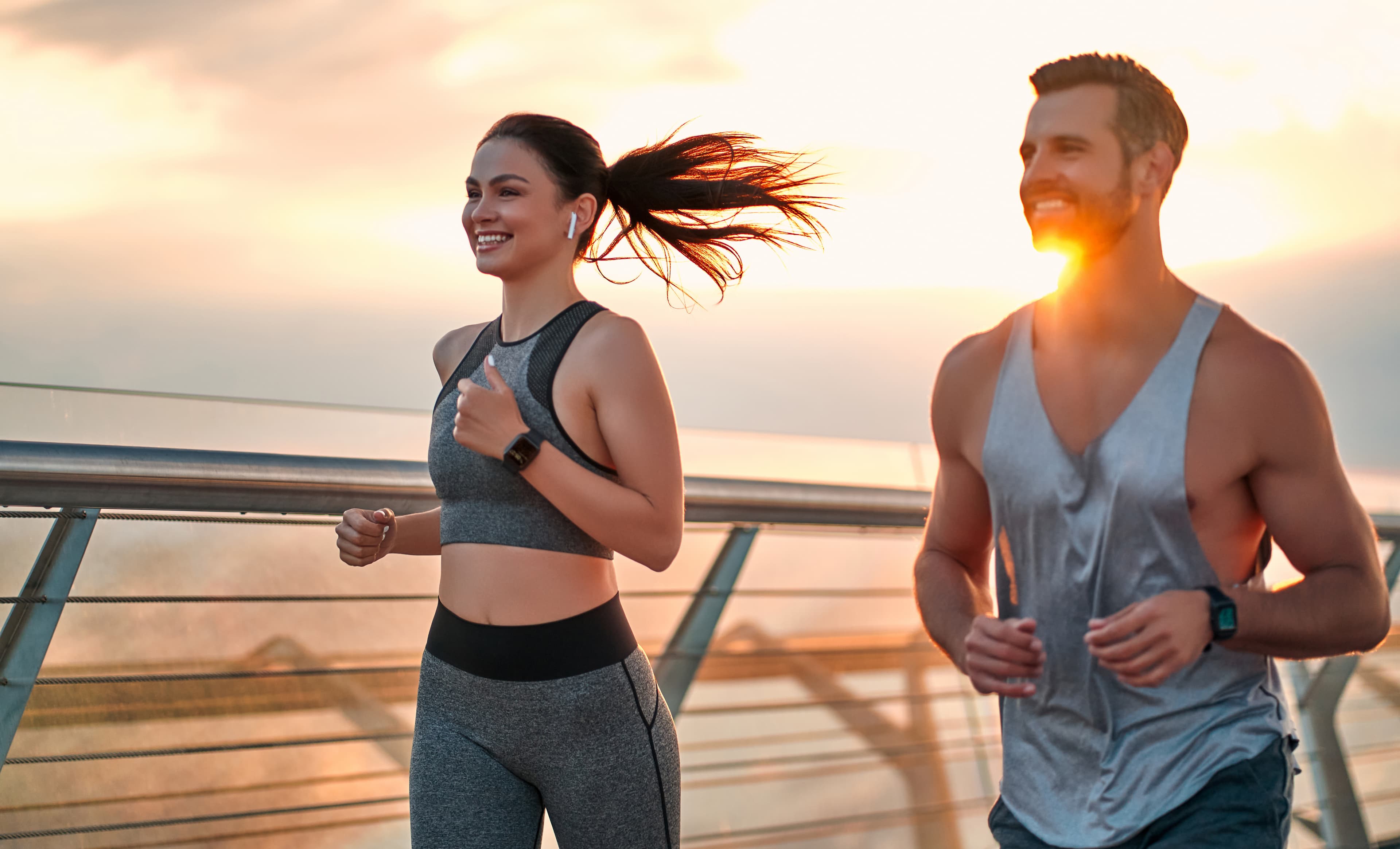 Marathon and running training